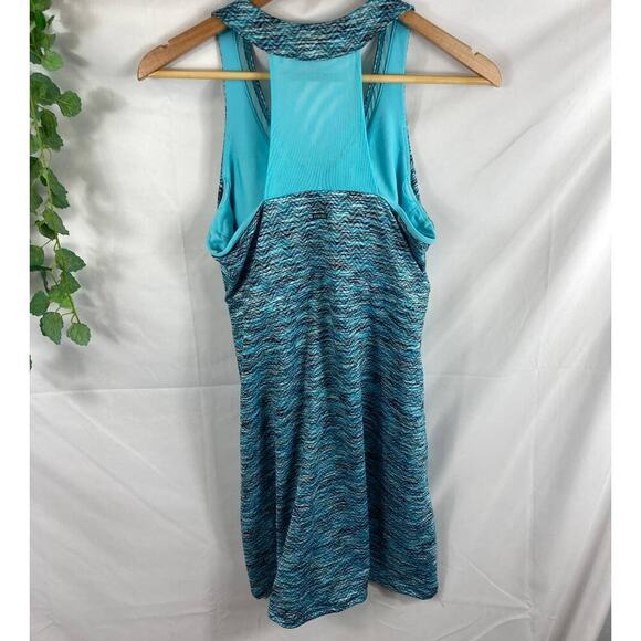 MPG Space Dye Blue Tank Dress M - Picture 4 of 5